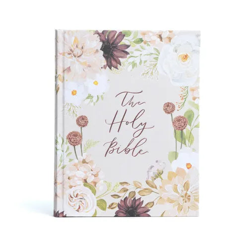 KJV Notetaking Bible, Large Print Hosanna Revival Edition, Blush Cloth Over Board - Hardcover