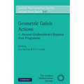 Geometric Galois Actions: Around Grothendieck's Esquisse D'Un Programme - Paperback
