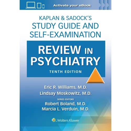 Kaplan & Sadock's Study Guide and Self-Examination Review in Psychiatry: Print + eBook with Multimedia - Paperback