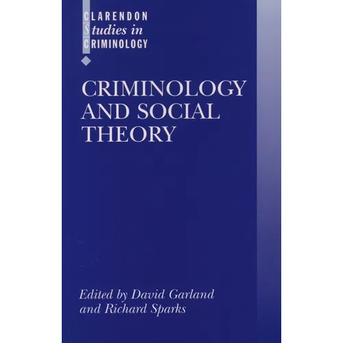 Criminology and Social Theory - Paperback