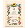 The Florist: Restored Floral Adult Coloring Book from London in 1760 - Paperback