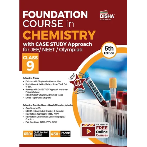 Foundation Course in Chemistry with Case Study Approach for JEE/ NEET/ Olympiad Class 9 - 5th Edition - Paperback