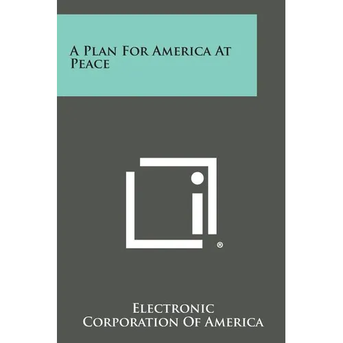 A Plan for America at Peace - Paperback