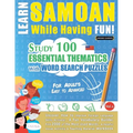 Learn Samoan While Having Fun! - For Adults: Easy to Advanced - Study 100 Essential Thematics with Word Search Puzzles - Vol.1 - Paperback