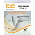 TExES Generalist Ec-6 191 Practice Test Kit - Paperback