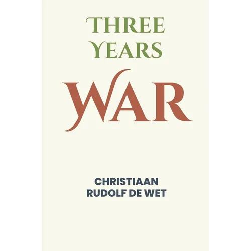 Three Years' War - Paperback