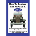 How to Restore the Model a Ford - Paperback