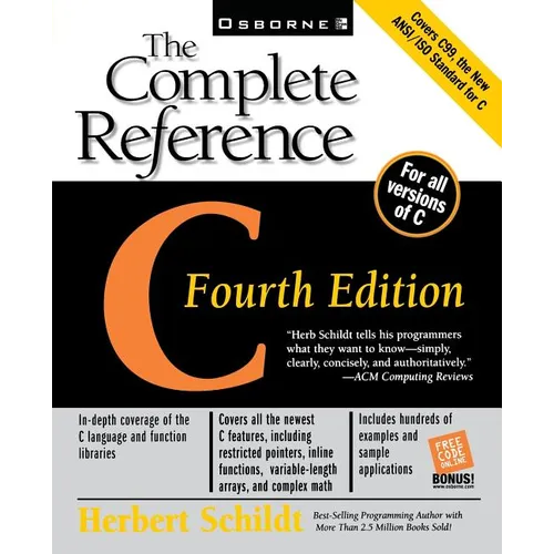 C: The Complete Reference - Paperback