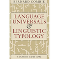 Language Universals and Linguistic Typology: Syntax and Morphology - Paperback
