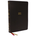 NKJV Holy Bible, Super Giant Print Reference Bible, Brown Bonded Leather, 43,000 Cross References, Red Letter, Thumb Indexed, Comfort Print: New King - Bonded Leather