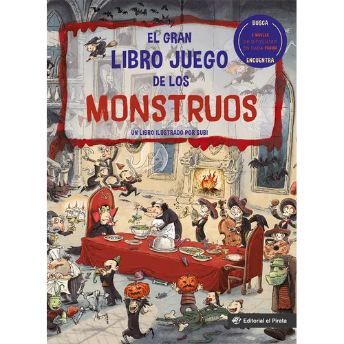 El Gran Libro Juego de Los Monstruos - Board Book
