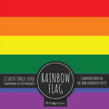 Rainbow Flag Scrapbook Paper Pad: Pride LGBT Art 8x8 Decorative Paper Design Scrapbooking Kit for Cardmaking, DIY Crafts, Creative Projects - Paperback