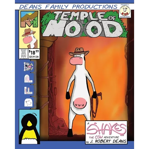 Temple of Moo'd: A Shakes the Cow Adventure - Paperback