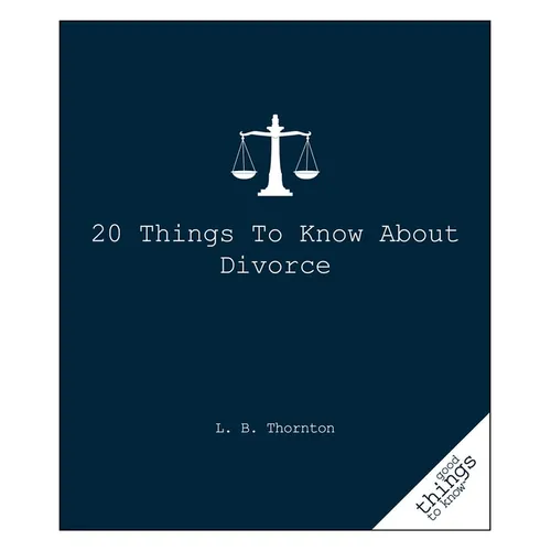 20 Things to Know about Divorce - Paperback