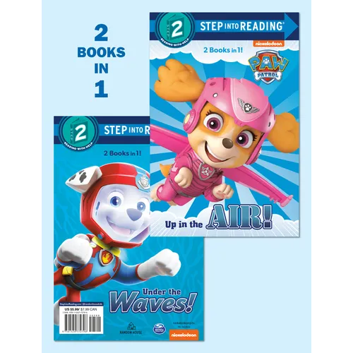 Up in the Air!/Under the Waves! (Paw Patrol) - Paperback