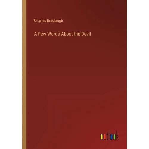 A Few Words About the Devil - Paperback
