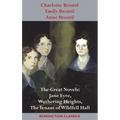 Charlotte Brontë, Emily Brontë and Anne Brontë: The Great Novels: Jane Eyre, Wuthering Heights, and The Tenant of Wildfell Hall - Hardcover