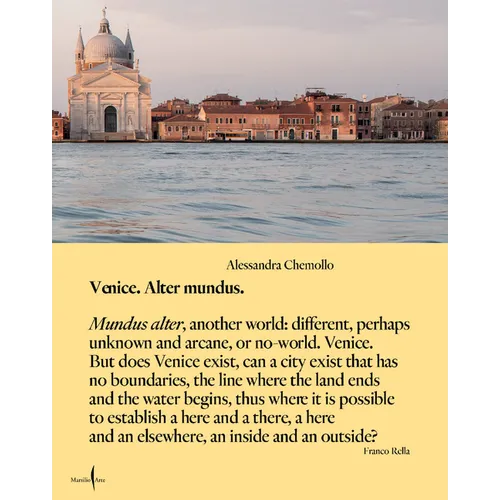 Alessandra Chemollo: Venice Alter Mundus - Hardcover