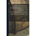 Key To Adams' Synchronological Chart Of Universal History, 4004 B.c. To 1881 A.d - Hardcover