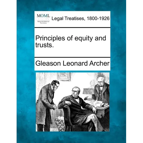 Principles of Equity and Trusts. - Paperback