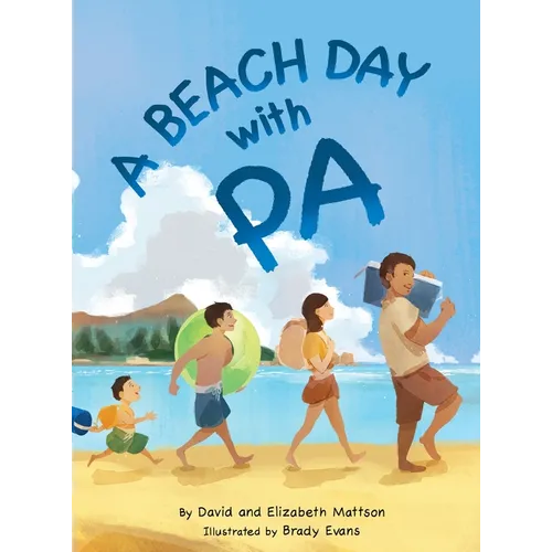 A Beach Day with Pa - Hardcover