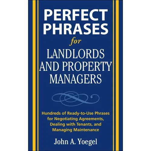 Perfect Phrases for Landlords and Property Managers - Paperback