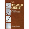 The Investment Checklist: The Art of In-Depth Research - Paperback