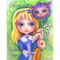 Alice in Wonderland: A Whimsical Coloring Book for Adults - Paperback