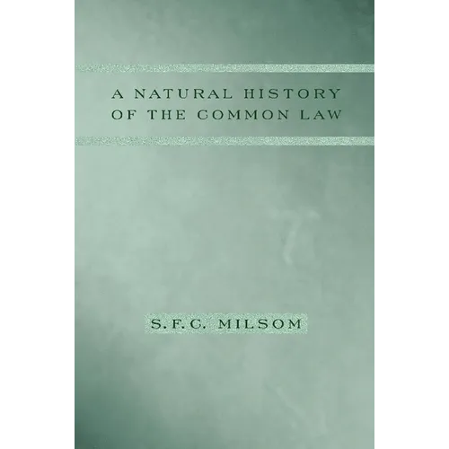 A Natural History of the Common Law - Hardcover