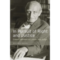 In Persuit of Right and Justice: Edward Wienfeld as Lawyer and Judge - Hardcover