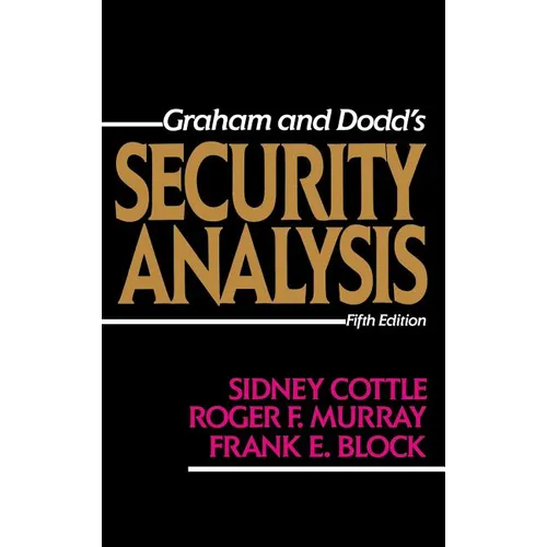Security Analysis: Fifth Edition - Hardcover