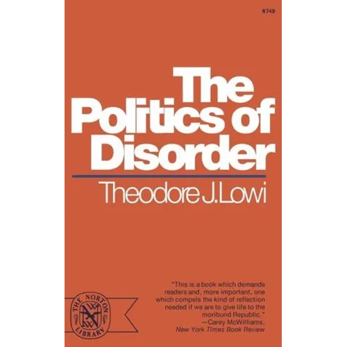 The Politics of Disorder - Paperback