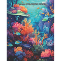 Oceans COLORING BOOK: 20 great coloring pages for kids and adults - Paperback