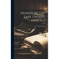 Memoir Of The Late Thomas Nuttall - Hardcover