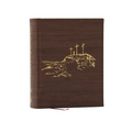 Nkjv, Journal the Word Bible, Large Print: Reflect, Journal or Create Art Next to Your Favorite Verses (Brown Leathersoft Over Board, Red Letter) - Imitation Leather