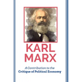 A Contribution to the Critique of Political Economy - Paperback