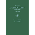 History of Anderson County [Kentucky], 1780-1936; Begun in 1884 by Major Lewis W. McKee, Concluded in 1936 by Mrs. Lydia K. Bond - Paperback