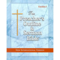 Preacher's Outline & Sermon Bible-NIV-Exodus I: Chapters 1-18 - Paperback