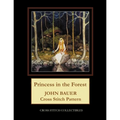 Princess in the Forest: John Bauer Cross Stitch Pattern - Paperback
