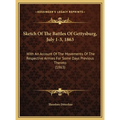 Sketch Of The Battles Of Gettysburg, July 1-3, 1863: With An Account Of The Movements Of The Respective Armies For Some Days Previous Thereto (1863) - Hardcover