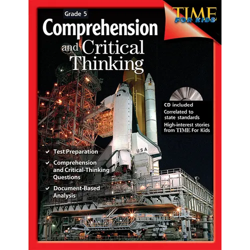 Comprehension and Critical Thinking Grade 5 [With CDROM] - Paperback