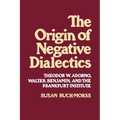 Origin of Negative Dialectics - Paperback