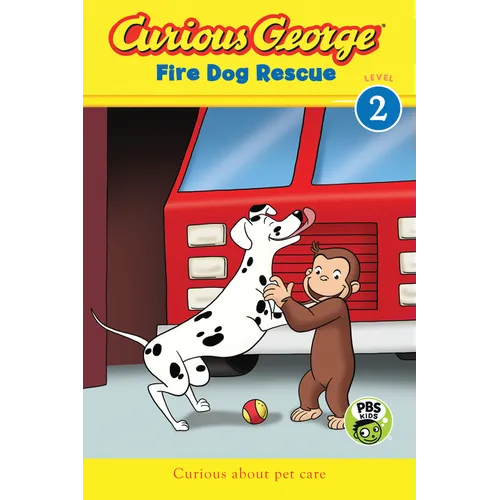 Curious George Fire Dog Rescue - Paperback