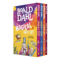 Roald Dahl Magical Gift Boxed Set (4 Books): Charlie and the Chocolate Factory, James and the Giant Peach, Fantastic Mr. Fox, Charlie and the Great Gl - Boxed Set