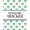 XL Large Print Password Tracker (Lock Shield Green): 8"x10" 450+ Alphabetical Password Logbook for Easy Organization; Perfect for Seniors with its 16 - Paperback