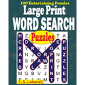 Large Print WORD SEARCH Puzzles - Paperback