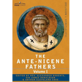 The Ante-Nicene Fathers: The Writings of the Fathers Down to A.D. 325 Volume I - The Apostolic Fathers with Justin Martyr and Irenaeus - Hardcover