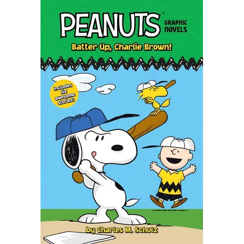Batter Up, Charlie Brown!: Peanuts Graphic Novels - Hardcover