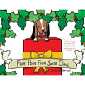 Four Paws from Santa Claus: Based on the true story of how 3 siblings were gifted with a tiny treasure and quickly learned the value of family, love, - Paperback