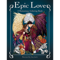 Epic Love: A Romantasy Coloring Book - Paperback